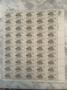 Scott #1934, Frederick Remington, Sculptor, 1981 Full MNH sheet of 50, Ship Fre - Picture 1 of 1