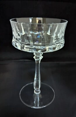RARE Mikasa Marquis Crystal Champagne Sherbet Glass 6 and 1/4" EC 9 Available