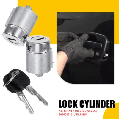 Ignition Key Switch Lock Cylinder for Chevy GMC K1500 K2500 K3500 1995 1996 1997 - Image 1 of 4