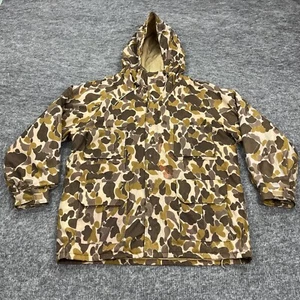 VINTAGE Gamehide Jacket Mens Extra Large Frog Camo Camouflage Insulated Parka - Picture 1 of 18