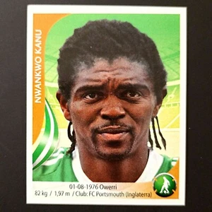 2010 Navarrete South Africa World Cup FIFA #094 NWANKWO KANU Nigeria Sticker - Picture 1 of 2