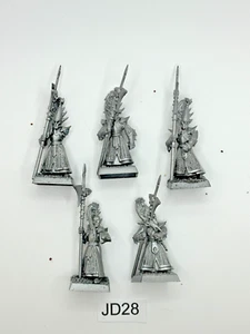 Warhammer Fantasy Dark Elves Naggaroth Black Guard x5 Lot OOP Plastic - Picture 1 of 1