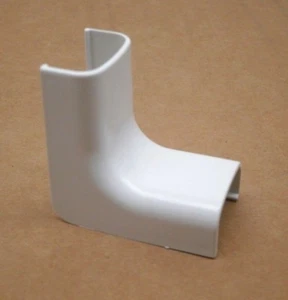 (10er-Pack) Panduit ICF5WH-E Typ L/C Rennstrecke innen Eckbefestigung CD5 LD5 weiß - Bild 1 von 3