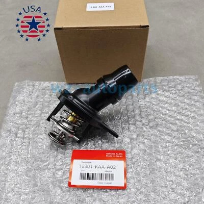 New New Coolant Thermostat W/ Gasket For Honda Accord Element 2.4L 19301-RAA-A02 - Image 1 of 4