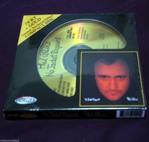 PHIL COLLINS - No Jacket Required - 24 Kt Gold Audio Fidelity - AFZ102 - Imagen 1 de 1