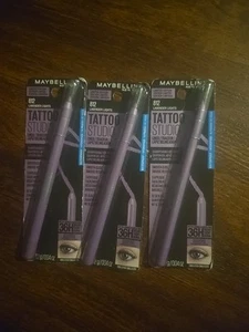 3X Maybelline New York Liner Sharpenable Pencil - 812 Lavender Lights - Picture 1 of 1