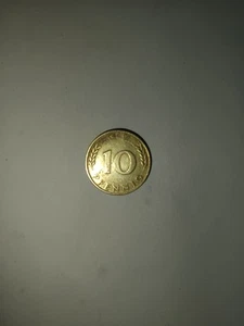 10 Pfennig bdl 1950 D ,ein Muss für Sammler,Sammlerstück, natürlich Einzigartig - Bild 1 von 2
