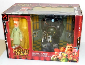 JUEGO PALISADES MUPPET LABS THE MUPPET SHOW DELUXE NUEVO SELLADO con VASO - Imagen 1 de 5
