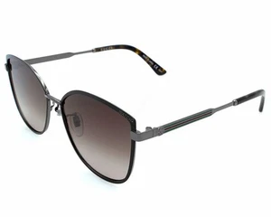 Gucci Brown Gradient Lens 57-16-150MM Women's Sunglasses GG0589SK 002 - Picture 1 of 3