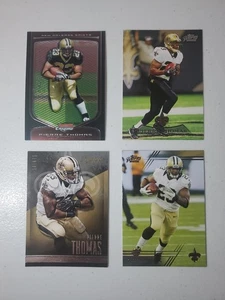 Pierre Thomas Lot (4) 🔥🏈⚜️ New Orleans Saints, Nfl Football Cards - Picture 1 of 5