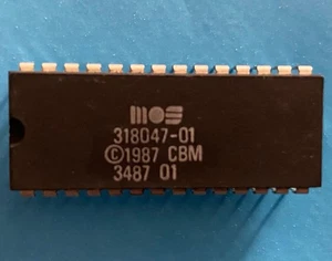 Puce Mos 318047-01, Commodore C128, C128DCR Dcr #34 87 - Photo 1/2