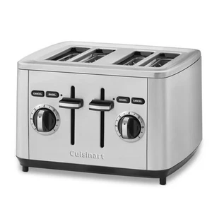 Cuisinart CPT-14WMFR 4-Slice Toaster, Silver - Certified Refurbished - Picture 1 of 5