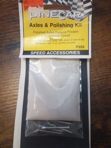 pinecar axles and polishing kit - Bild 1 von 1