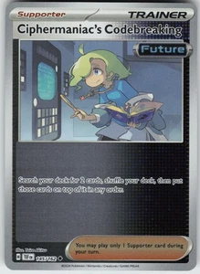 Reverse Holo Ciphermaniac's Codebreaking 145/162 Uncommon SV05: Temporal Forces - Picture 1 of 1
