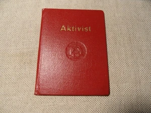 ACTIVISTA DEL PLAN QUINQUENAL - Carpeta de certificado pequeño - RDA 1957 - Salow - D2 - Imagen 1 de 3