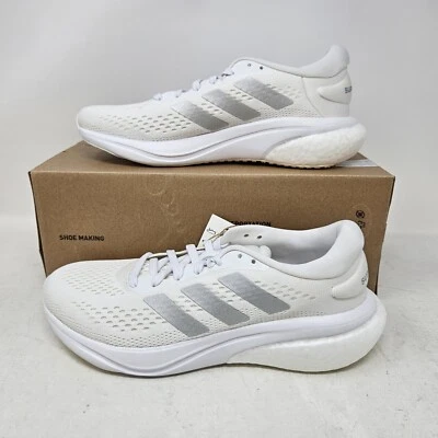 Wmns Adidas Supernova 2 Running Shoe / White Silver Metallic / GZ6939 / Size 7.5 - Image 1 of 4