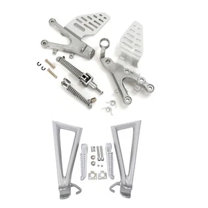 Juego de montaje de clavijas de reposapiés para conductor pasajero apto para Yamaha YZF R6 2006-2016 - Imagen 1 de 13