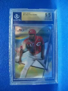 ARISTIDES AQUINO 2020 Topps Finest #21 BGS GEM MINT 9.5 RC Reds - Picture 1 of 1
