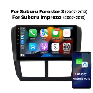 8+256G Android 13 For Subaru Forester Impreza 2007-2013 Car Stereo Radio CarPlay - Bild 1 von 13