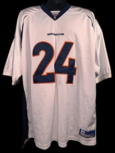 Champ Bailey #24 Denver Broncos NFL Reebok Football weiß Trikot Größe 56 - Bild 1 von 9