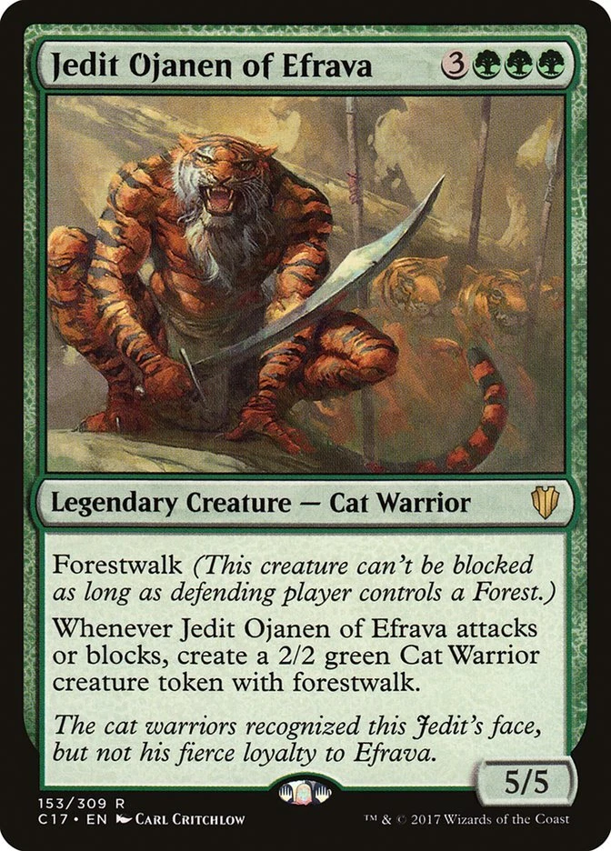 Jedit Ojanen of Efrava [Commander 2017] Magic MTG - Image 1 of 1