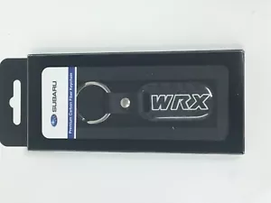 Llavero Subaru WRX Logotipo Fibra de Carbono Llavero Impreza Legacy Outback STi FABRICANTE DE EQUIPOS ORIGINALES Genuino - Imagen 1 de 2