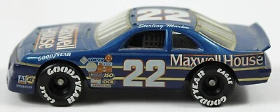 FORD THUNDERBIRD STOCKCAR Maxwell House 22 Matchbox 1:66 Blue 1991 New no box - Image 1 of 4