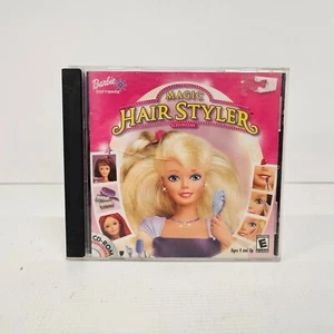 Barbie Magic Hair Styler (PC, 1997) - 1 Disc CD-ROM - Picture 1 of 8