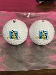 Disney Character Pluto Pinnacle Golf Balls Set of 2 Pinnacle Gold Collectible - Picture 1 of 7