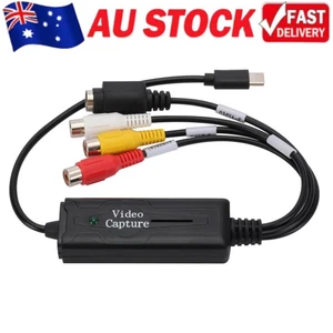 USB 3.1 Easy Cap Video Audio Converter DVD/VCD/MP4 Type-C for Capture Video - Afbeelding 1 van 10