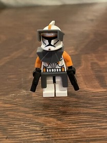 LEGO Star Wars Commander Cody Minifigure sw0196 | Set 7676 | Rare Free Shipping
