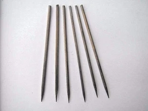 HO Scale 30 Ft. Power Poles set of 6 (poles only) for Model Railroad (2318) - Picture 1 of 5