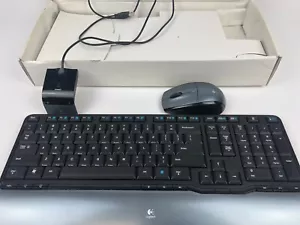 Logitech Kabelloser Desktop S520 kabellose Tastatur und Lasermaus - Bild 1 von 9