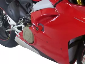 Ducati Panigalle V4S 18-2022 Nero Protezione Antiurto Alto di Powerbron - Foto 1 di 7