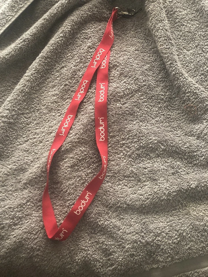Bodum Lanyard Red Genuine Product - Image 1 of 4