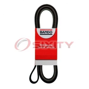 Bando AC Fan Alt Steering Serpentine Belt for 2005-2006 Audi A4 Quattro 3.0L mb - Picture 1 of 5