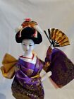 Hina Hakata Doll Oriental Japanese Geisha Figurine Vintage 23 Cm Collectable 