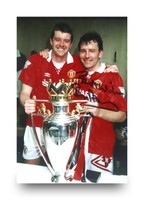 Bryan Robson Hand Signed 6x4 Photo Manchester United Autograph Memorabilia + COA