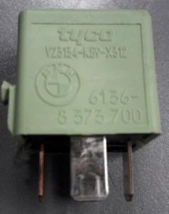 BMW E30 E32 E34 E36 E38 E39 E60 E61 Relais 8373700 Schliesser Hellgrün ✔✅ Orig. - Bild 1 von 2