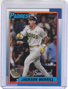 Jackson Merrill 2025 Topps Series 1 1990 Insert #T90-64 San Diego Padres - Picture 1 of 2