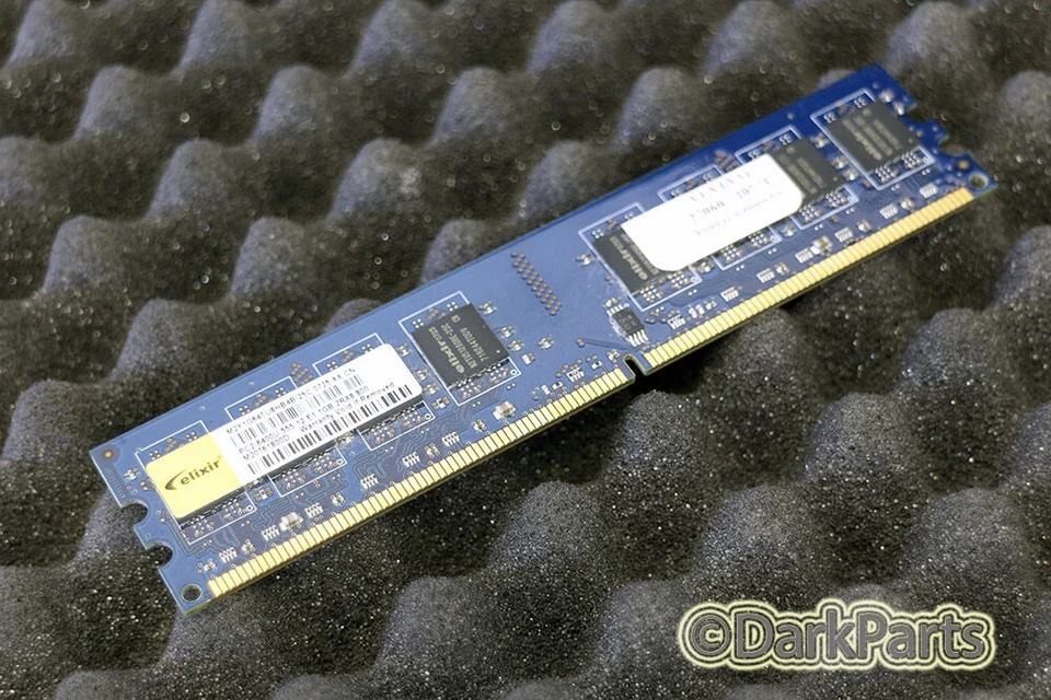 Elixir M2Y1G64TU8HB4B-25C PC2-6400U-555-12-E1 1GB Memory RAM - Image 1 of 1