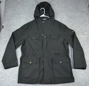 Cole Haan Jacket Mens Large Military Style Rain Utility Parka Hooded Draw cord - Picture 1 of 22