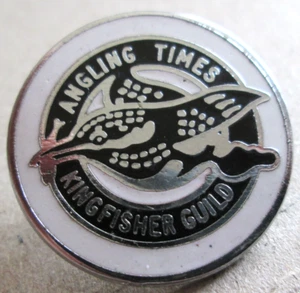 Angling Times Kingfisher Guild Metal & Enamel Badge (11) - Picture 1 of 3