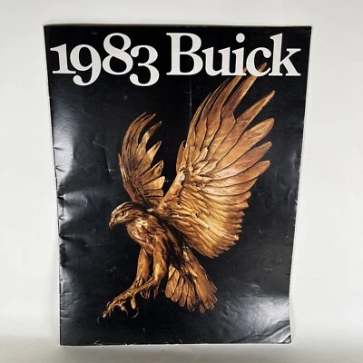 1983 Buick 24-page Sales Brochure Catalog - Regal T-Type Riviera Electra LeSabre - Image 1 of 4