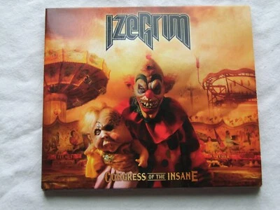 IZEGRIM-" CONGRESS OF THE INSANE" CD 1ST PRESS 2013 DIGIPAK - Bild 1 von 4
