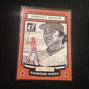 2015 DONRUSS #13 JOHNNY BENCH *ALL-TIME DIAMOND KINGS SP*  CINCINNATI REDS