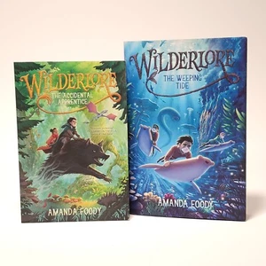 Amanda Foody Wilderlore Book Lot 1 The Accidental Apprrentice Weeping Tide 8-12+ - Bild 1 von 15