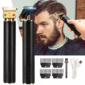 Profi Haarschneidemaschine Haarschneider Bart Trimmer Rasierer Hair Clipper USB - Bild 1 von 7