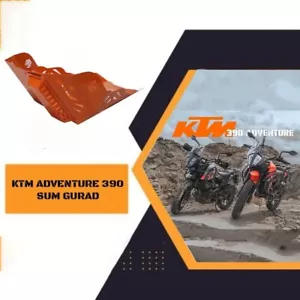 "SUMP GUARD, ORANGE" FIT FOR KTM ADVENTURE 390 - Picture 1 of 2