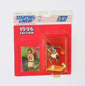 Damon Stoudamire - Figura de colección Toronto Raptors + Tarjeta coleccionable 1996 NBA - Imagen 1 de 4